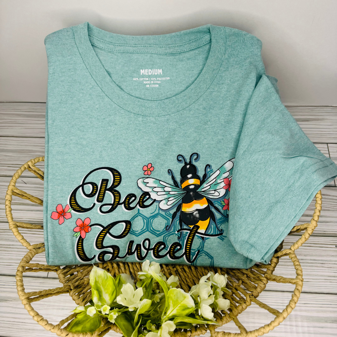 Bee Sweet... Short sleeve T shirt.