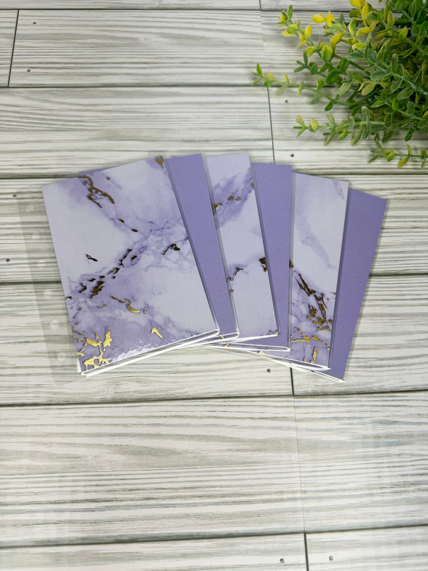 A7 Marble Cash Envelopes