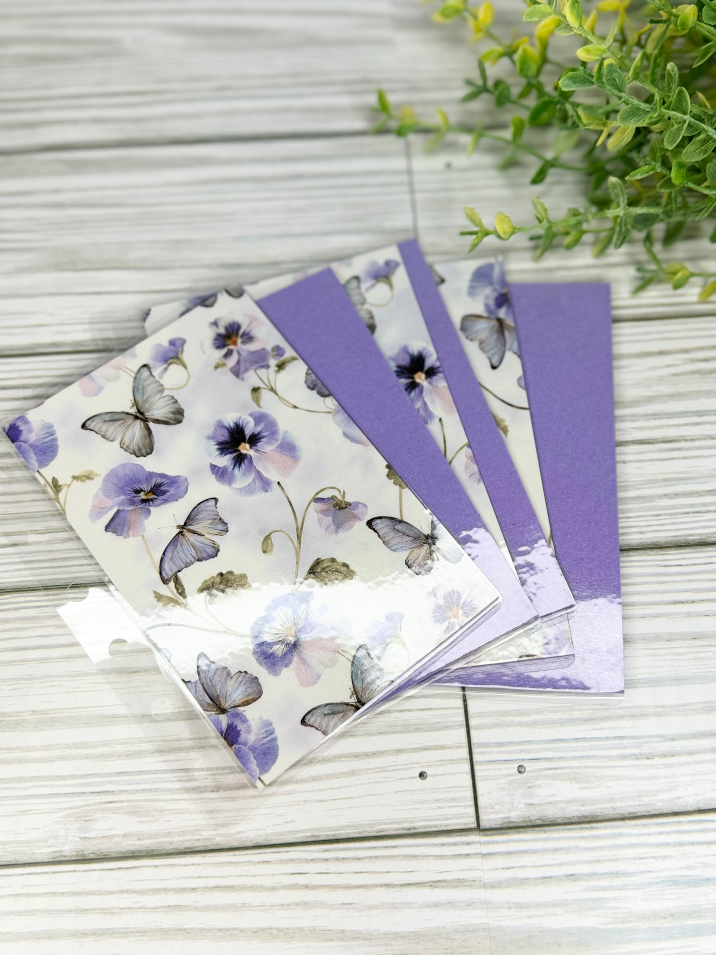 A7/A6 Butterflies Cash Envelopes
