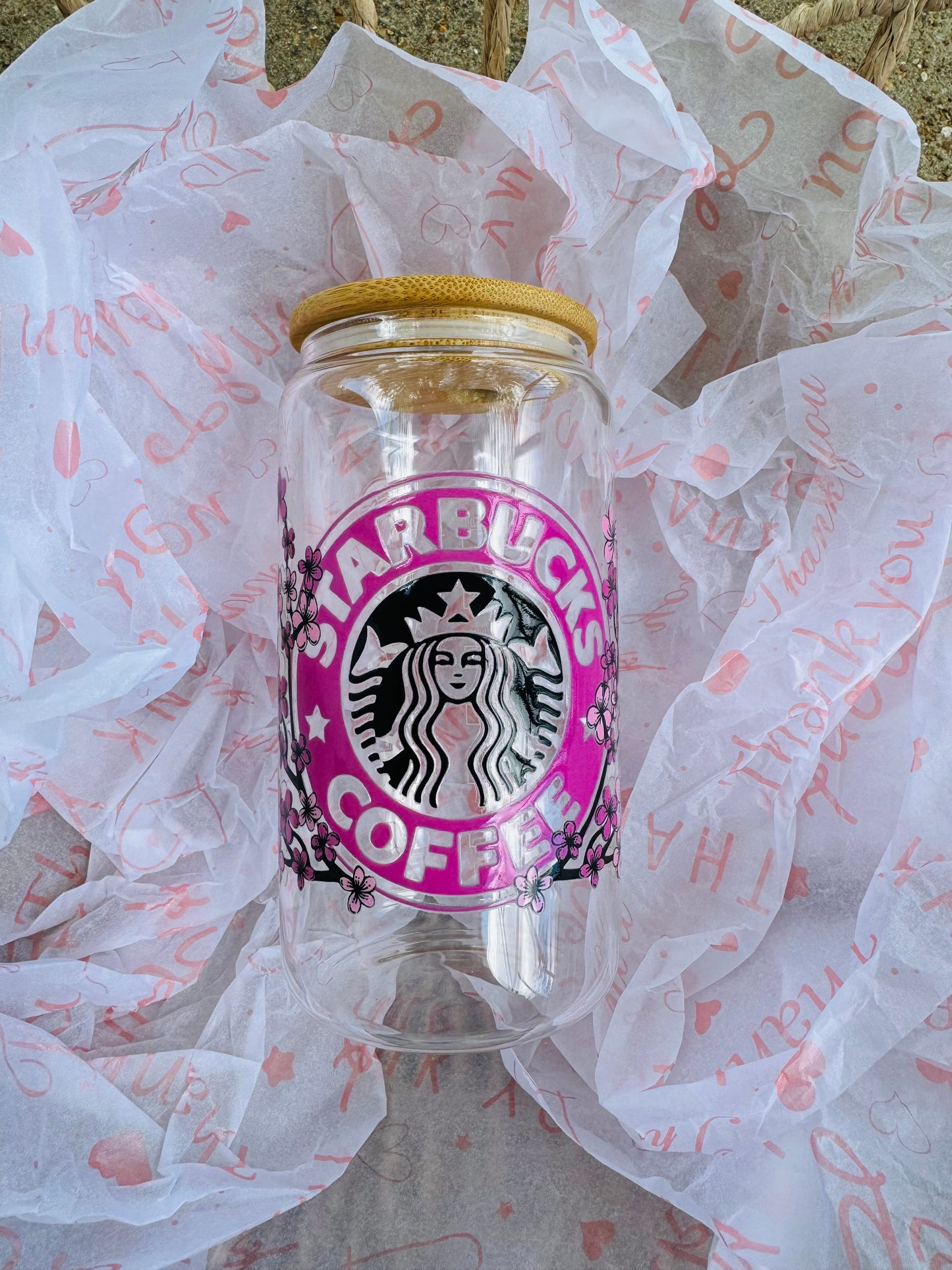 Starbucks 16 oz glass can