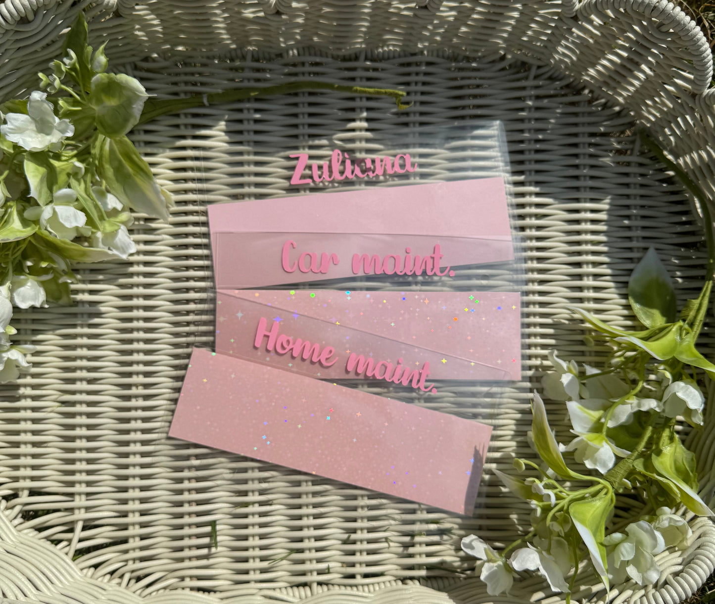 Clear Edge Cash Envelope - Pink