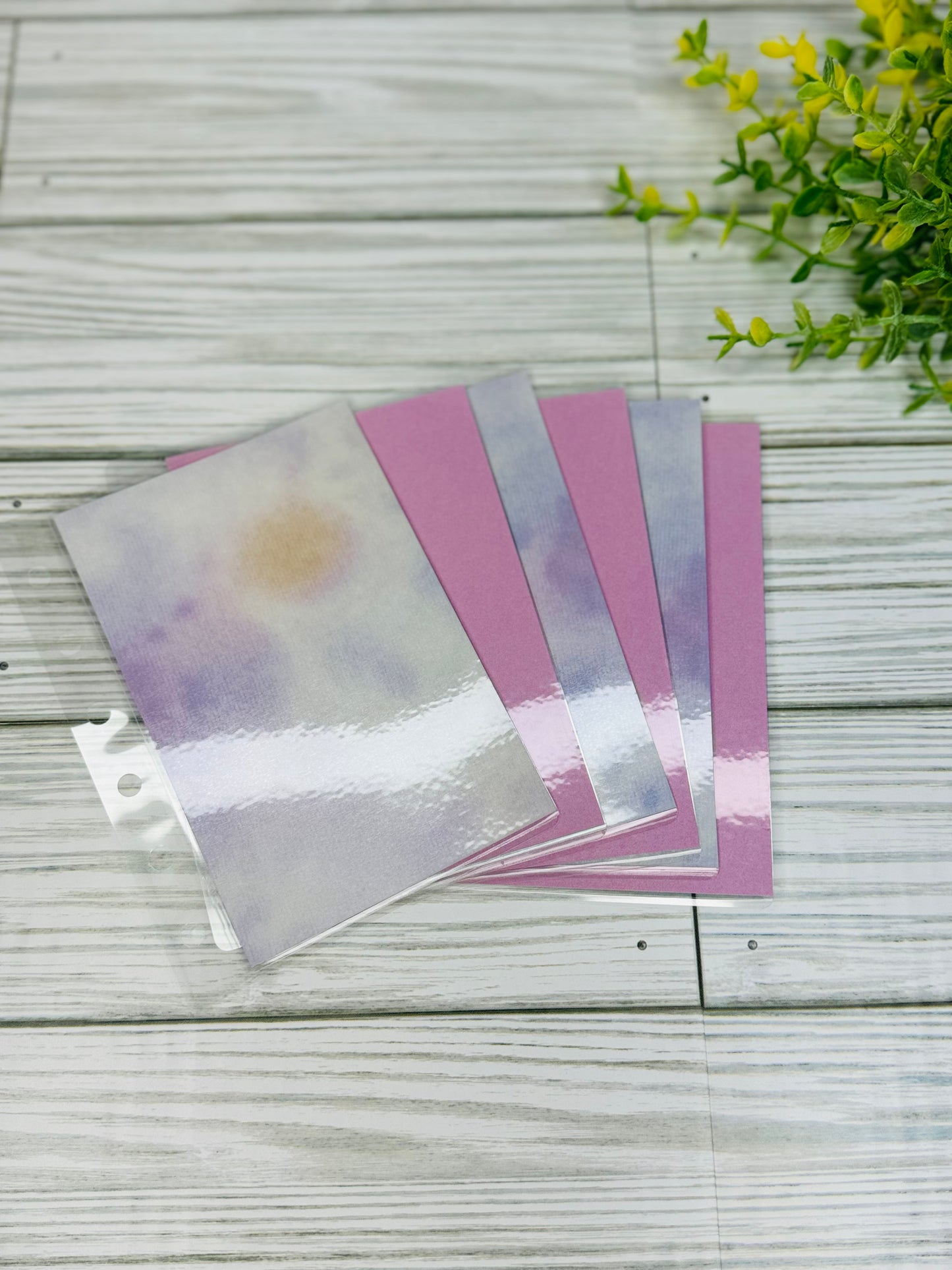 A6/A7 Water Color Cash Envelopes