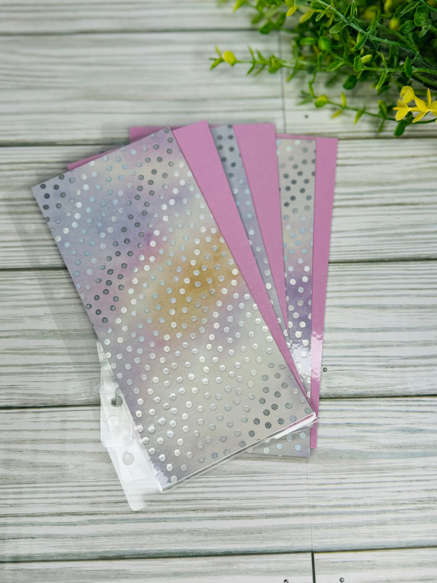 A6/A7 Polka dot cash envelopes